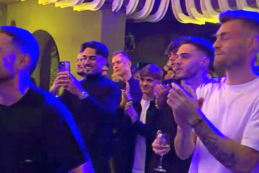 VIDEO + FOTO „Made in Oltenia” » Imaginile care îi vor înfuria pe craioveni! Cu Baiaram și Cicâldău în frunte, jucătorii au petrecut pe ritmuri de manele, la o zi după drama de la Atena