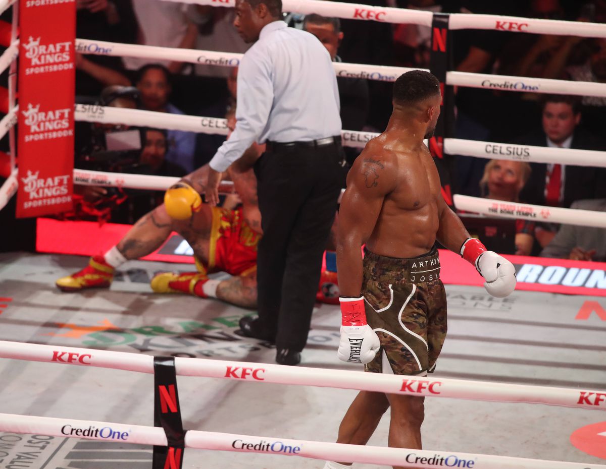 Jake Paul versus Anthony Joshua