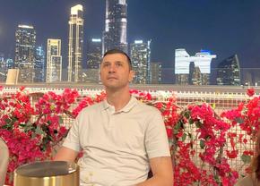 Cu Burj Khalifa în spate, Claudiu Răducanu a ieșit la atac: „Pentru cei care nu pot dormi noaptea”