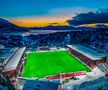 Stadionul lui Tromso (Norvegia) // FOTO: Instagram