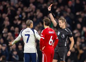 Eliminare după 30 de minute în Tottenham - Liverpool » Radu Drăgușin a revenit după 11 luni