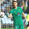 Ionuț Radu (28 de ani), portarul de la Celta Vigo, a fost integralist în remiza cu Oviedo, scor 0-0, din etapa 17 a La Liga/ foto Imago Images