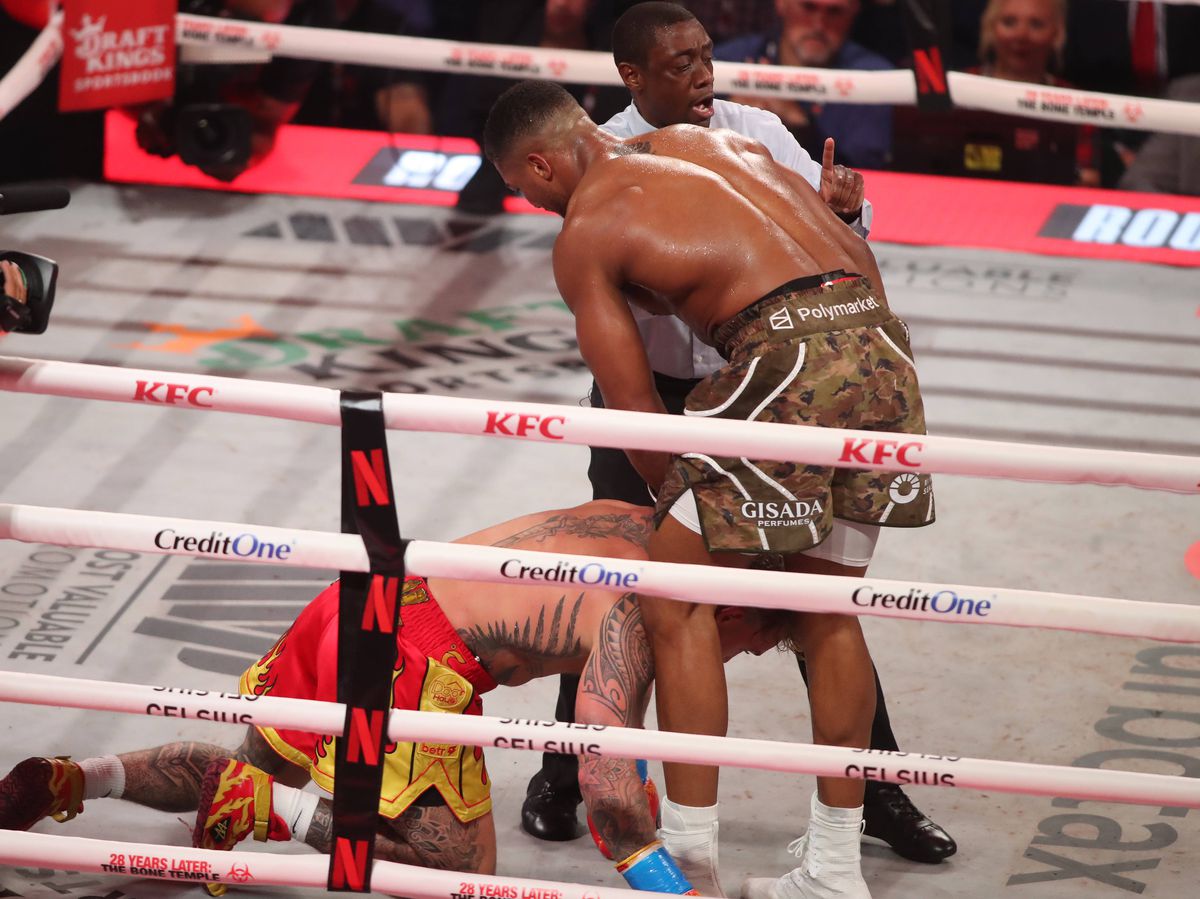 Jake Paul versus Anthony Joshua