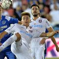 Cu această execuție, din apropierea porții, Cătălin Itu a înscris primul său gol în Liga 1 // foto: Cristi Preda
