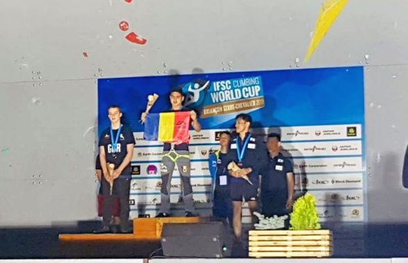 România, medalie de aur la Campionatul Mondial de Paraclimbing