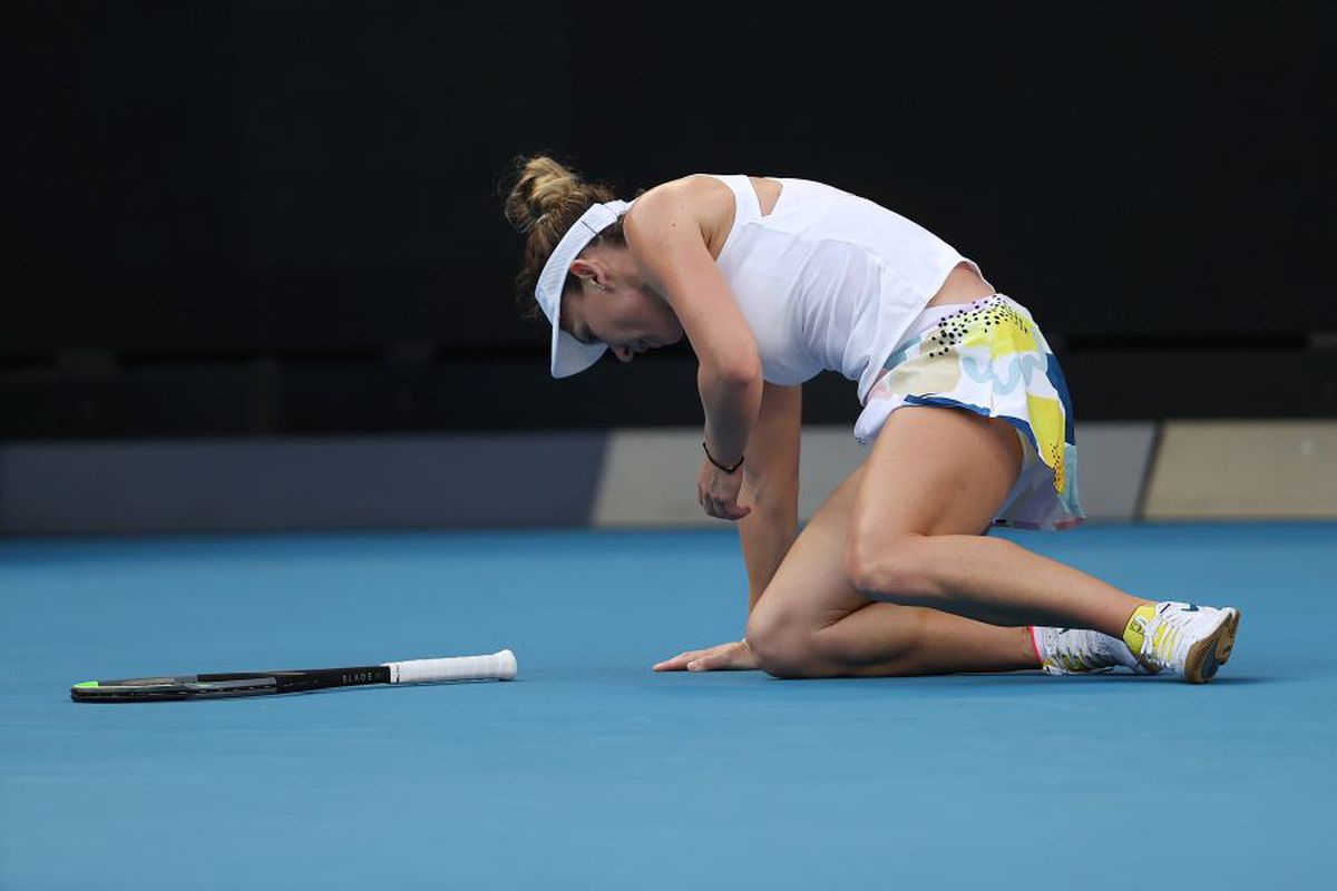 Simona Halep accidentare