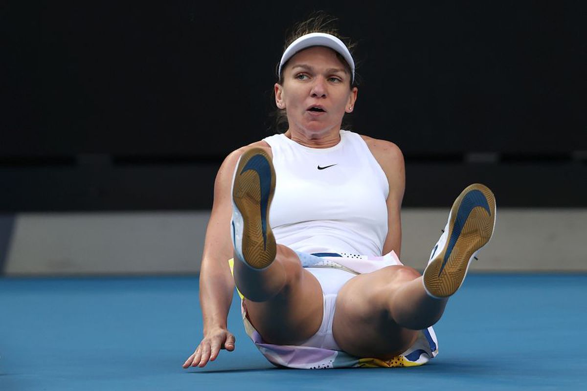 Simona Halep accidentare
