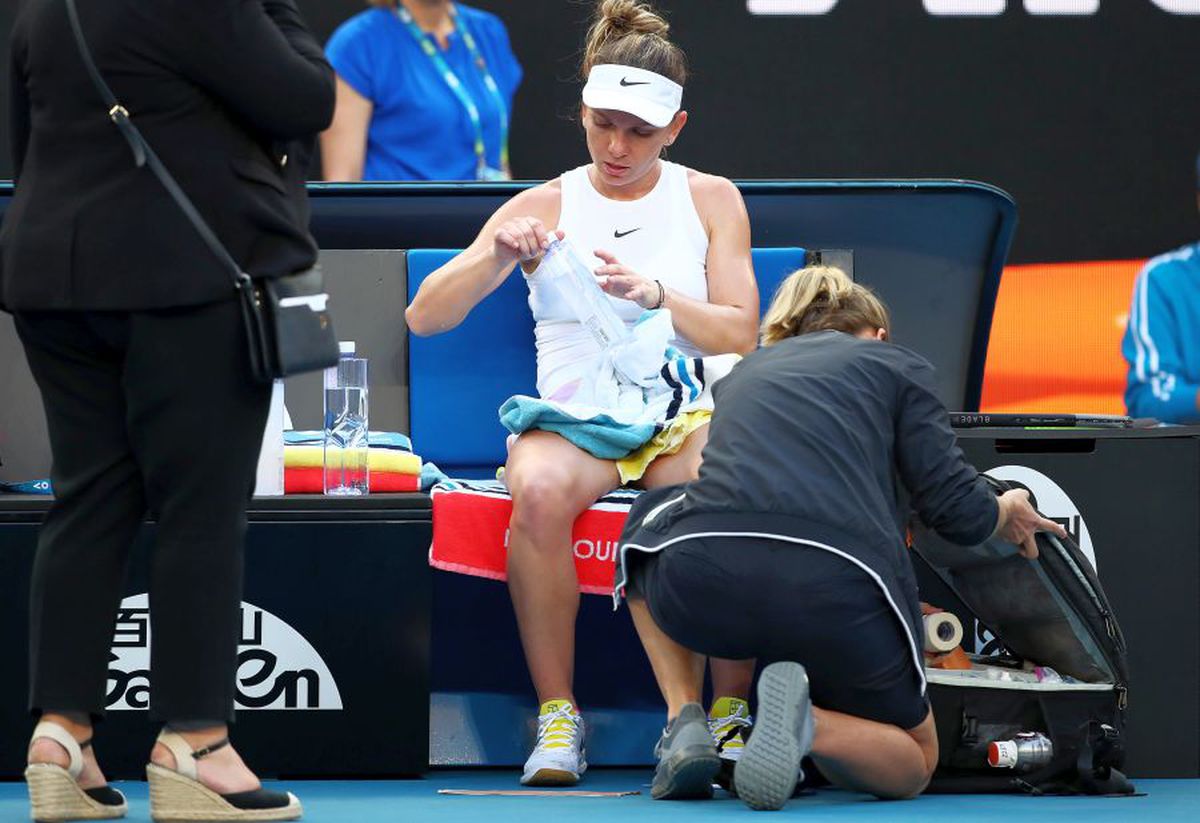 SIMONA HALEP, turul 2 la Australian Open | VIDEO Simona, prima reacție după victoria de la Australian Open: „Mă doare încheietura”