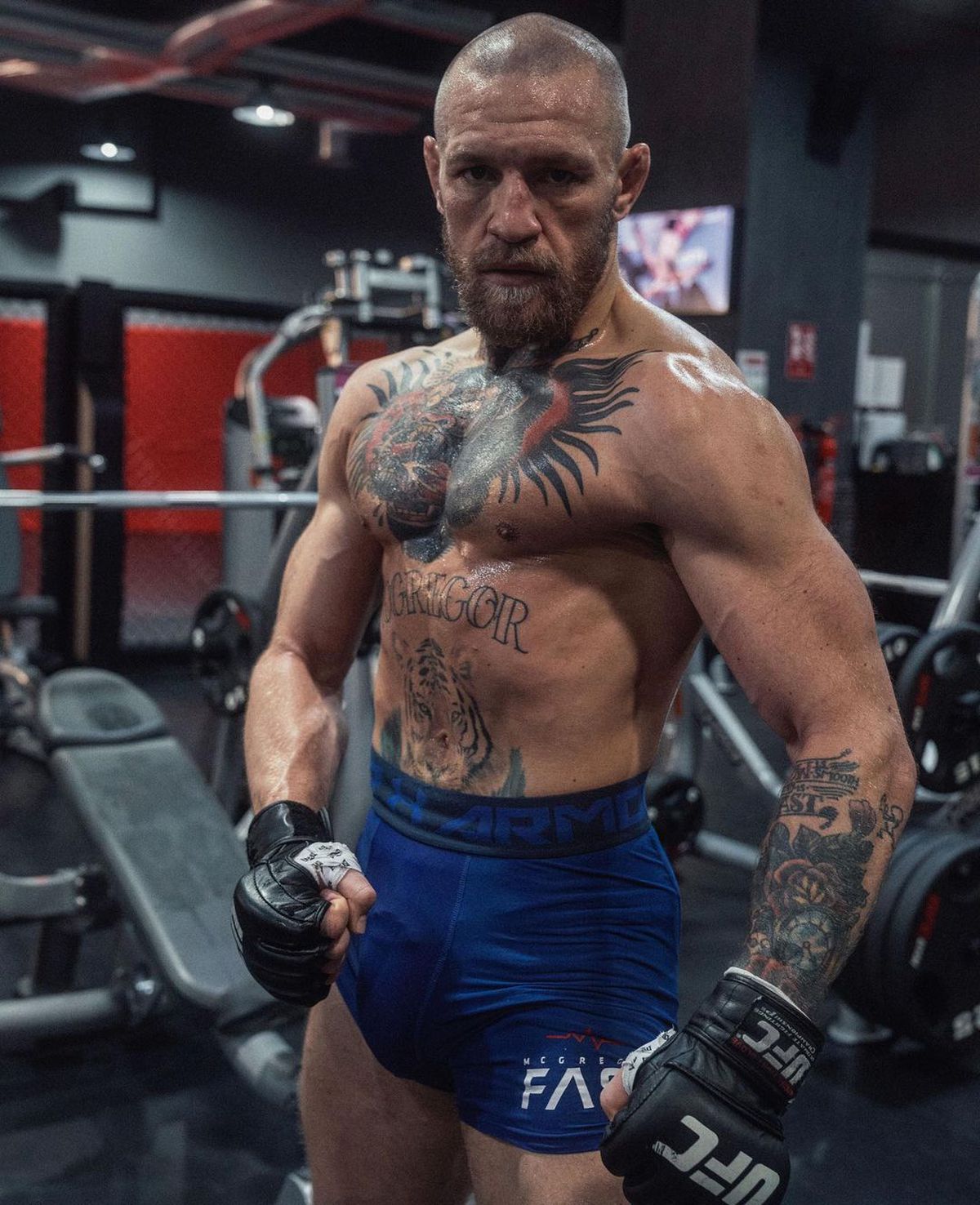 Copiii lui Conor McGregor îi calcă pe urme: „Fiul meu dădea pumni înainte să poată sta în picioare”