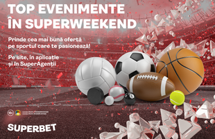 Bucură-te de Weekendul SuperSporturilor trăite live la Superbet