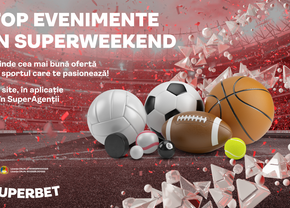 Bucură-te de Weekendul SuperSporturilor trăite live la Superbet