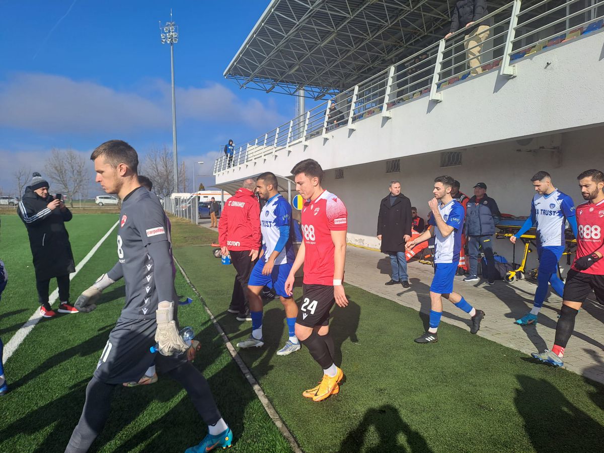 Dinamo - CS Păulești, amical la Buftea