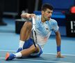 Novak Djokovic e în optimi la Australian Open! L-a învins categoric pe Dimitrov, în ciuda problemelor medicale