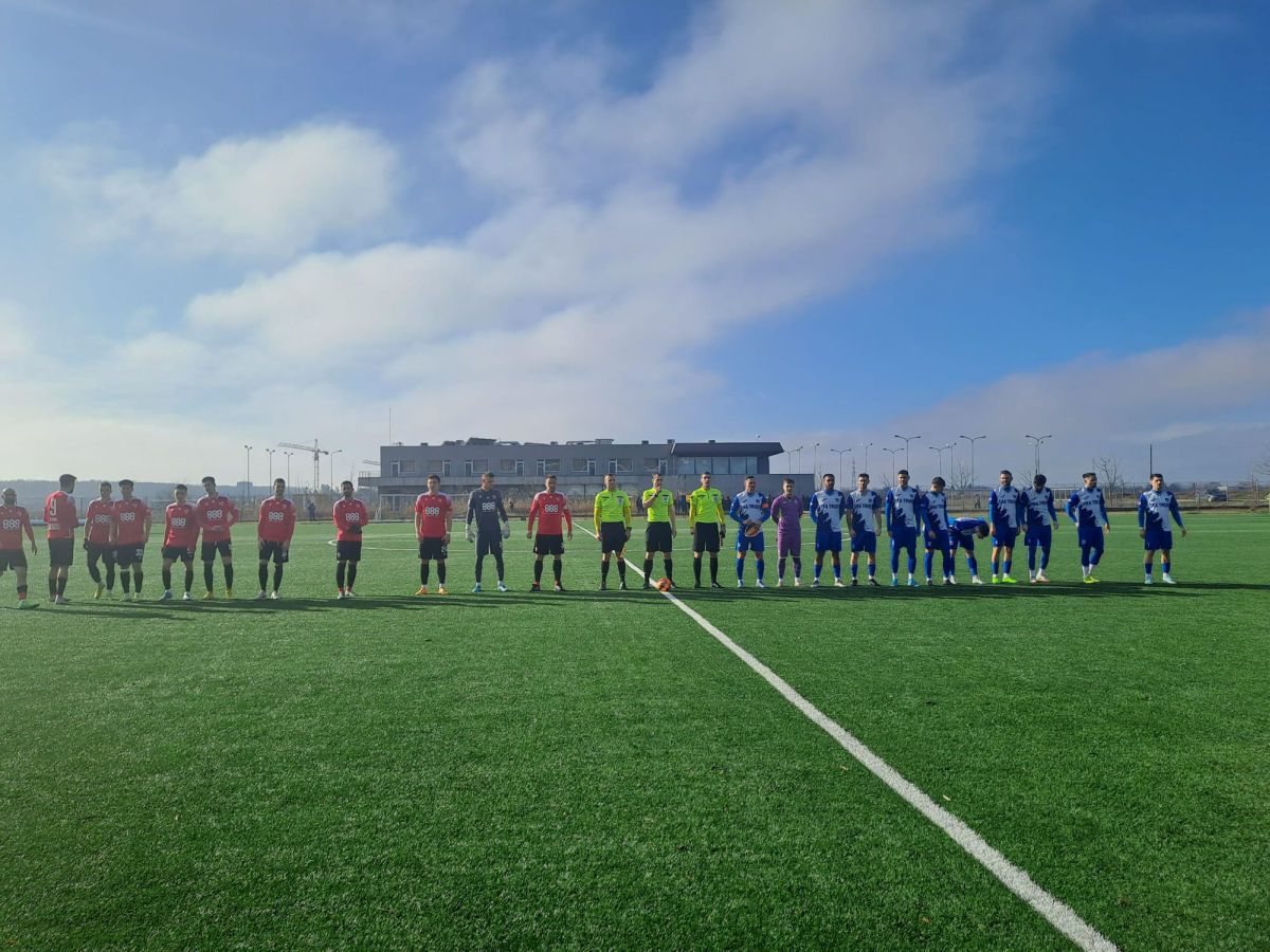 Dinamo a făcut doar egal cu locul 7 din Liga 3, în primul amical al anului