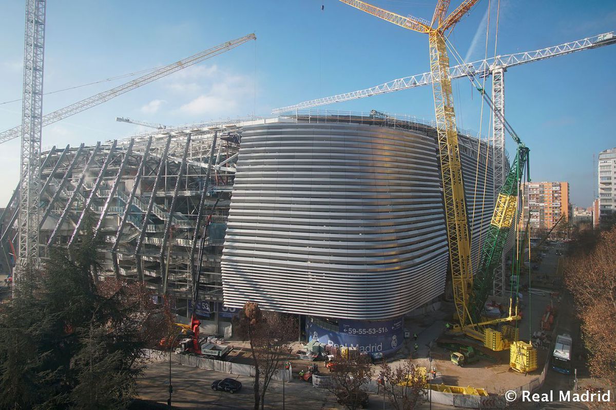 Se vede OZN-ul! Noul Santiago Bernabeu lasă cu gura căscată orice iubitor al fotbalului