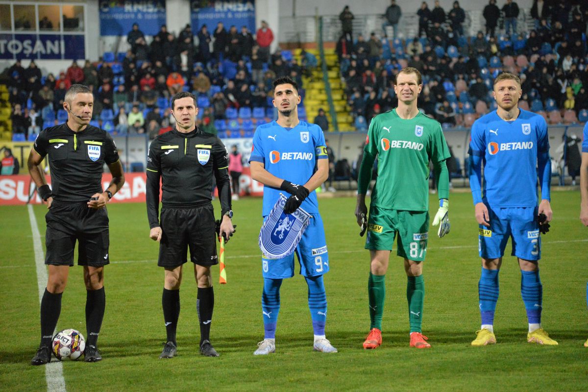 Debut cu stângul pentru Neagoe » Universitatea Craiova pleacă învinsă de la Botoșani