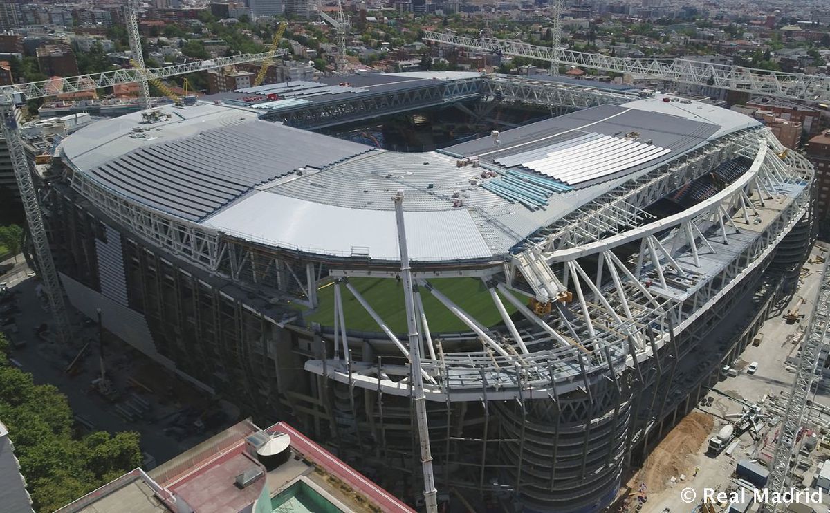 Se vede OZN-ul! Noul Santiago Bernabeu lasă cu gura căscată orice iubitor al fotbalului