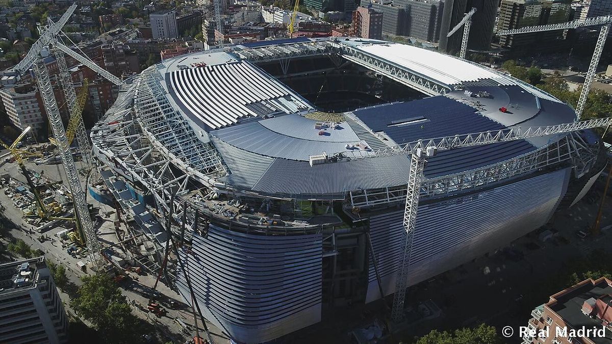 Se vede OZN-ul! Noul Santiago Bernabeu lasă cu gura căscată orice iubitor al fotbalului