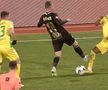 Faultul comis de Constantin Budescu în CS Mioveni - Petrolul // foto: captură DigiSport