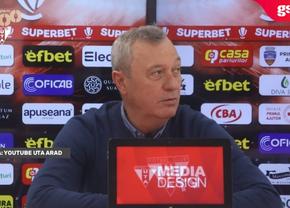 Mircea Rednic crede că UTA poate să producă surpriza în fața celor de la FCSB: „Nimeni nu ne dă vreo șansă. În tur a fost la fel”