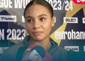Elizabeth Omoregie a revenit pe teren după o pauză de 7 luni: „Mă pot bucura din nou de handbal”