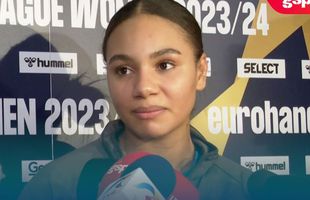 Elizabeth Omoregie a revenit pe teren după o pauză de 7 luni: „Mă pot bucura din nou de handbal”