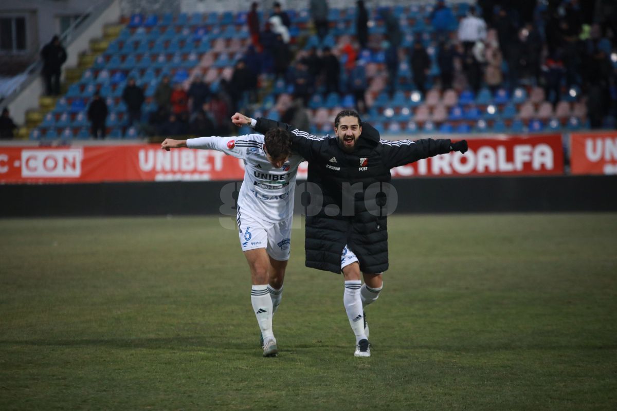 FC Botoșani, fiesta în vestiar, după victoria cu CFR Cluj! Primele declarații ale lui Bogdan Andone