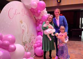Camelia Potec şi-a botezat cea de a doua fetiţă. Gabriela Szabo a fost nașa. Elisabeta Lipă, prezentă la eveniment
