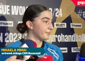 Mihaela Mihai se bucură că a revenit pe teren, după accidentarea suferită la genunchi: „Mi-a fost dor de acest sentiment”