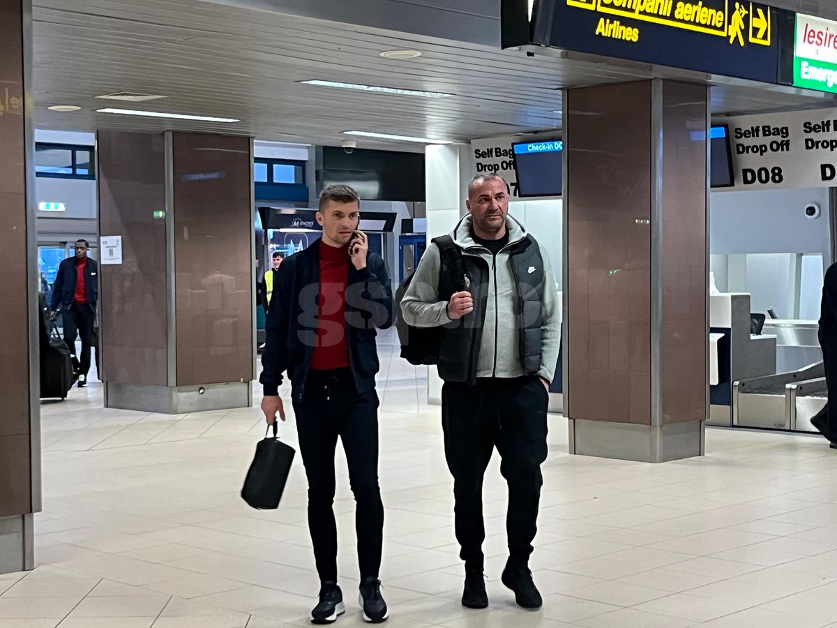FCSB, deplasare de 3.000 km! Imagini de la plecarea campioanei în Azerbaidjan » Titularul anunțat de Becali, absent