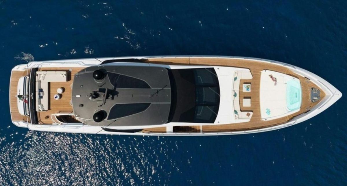 Max Verstappen şi-a cumpărat un iaht de lux. Foto: mangustayachts.com