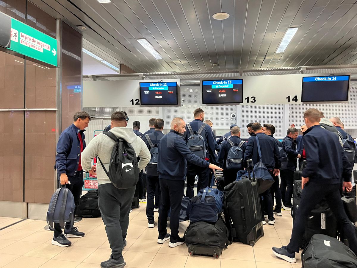 Plecare FCSB pentru meciul cu Qarabag, din Europa League