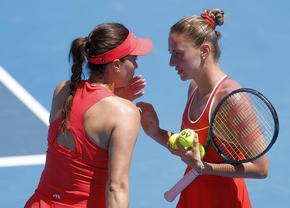 Gabriela Ruse - Marta Kostyuk, cea mai simpatică pereche de la Australian Open, a pierdut în faza „sferturilor”