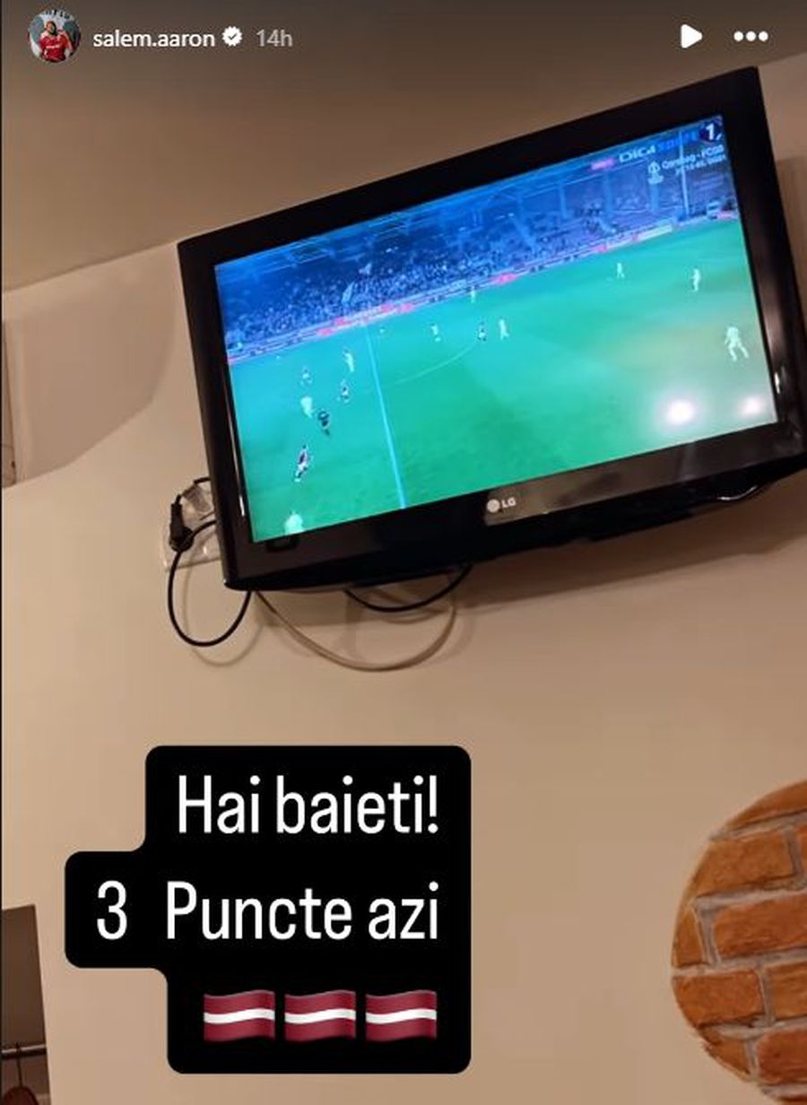 Ce făcea Aaron Boupendza în timpul meciului cu Poli Iași » Antrenorul și șefii Rapidului se contrează public din cauza lui