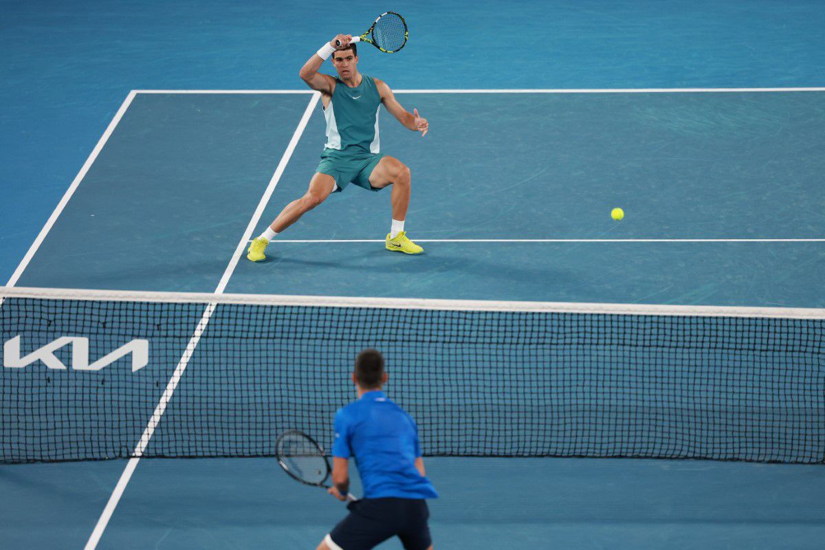 Novak Djokovic - Carlos Alcaraz 4-6, 6-4, 6-3, 6-4 în „meciul turneului” la Australian Open » Nemuritorul Nole! E la două meciuri de Slam-ul numărul 25!