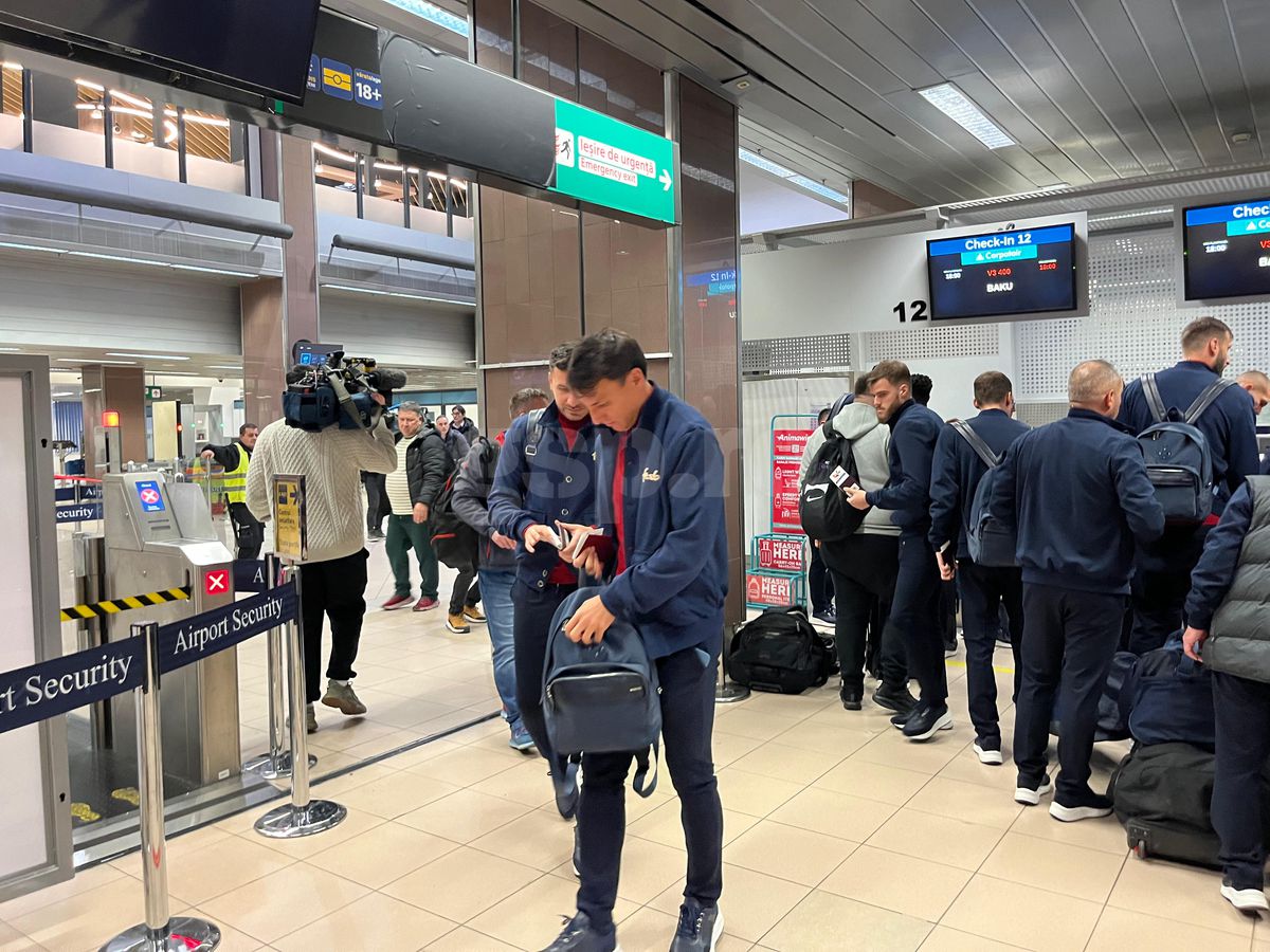 Plecare FCSB pentru meciul cu Qarabag, din Europa League