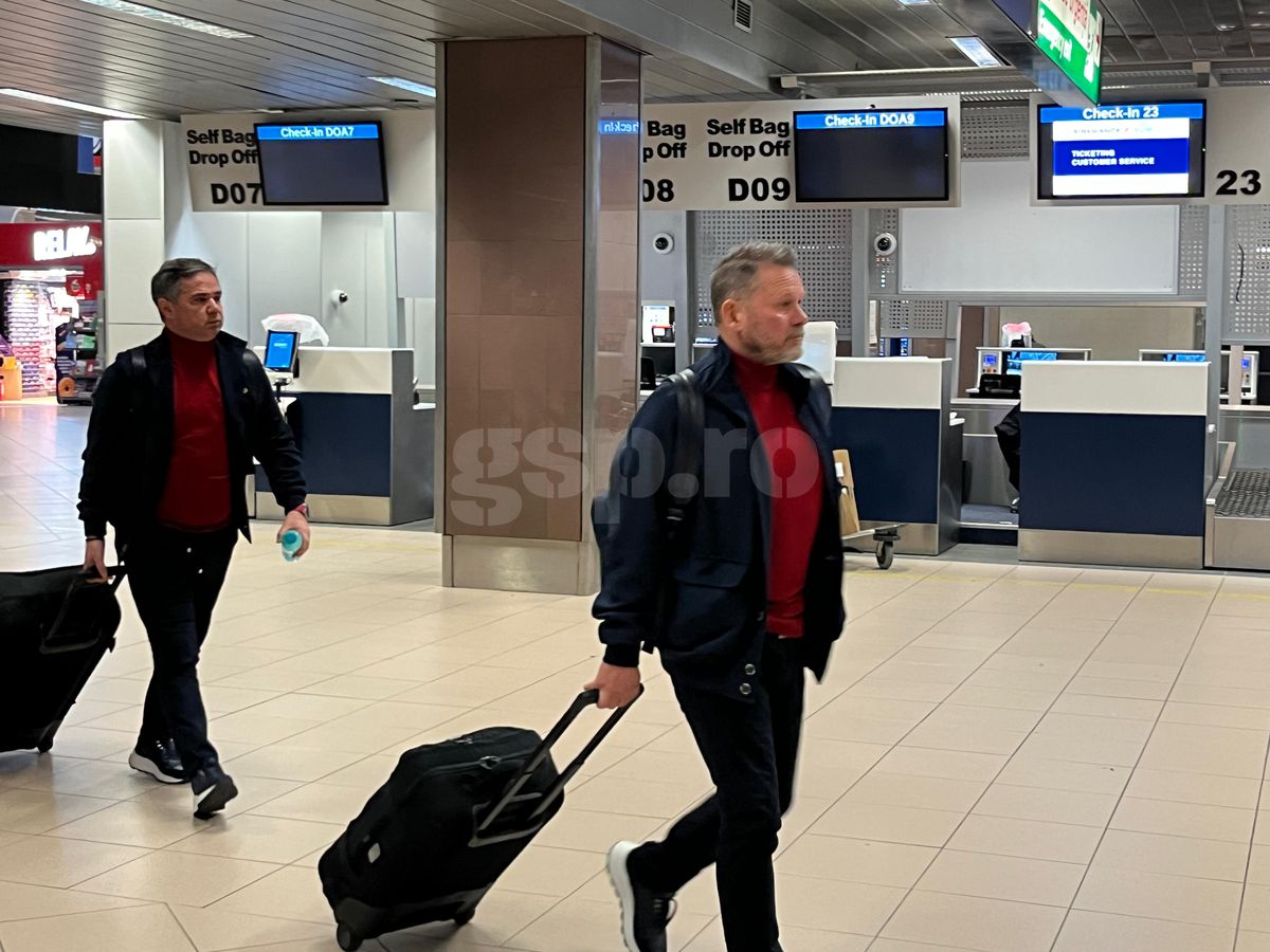 FCSB, deplasare de 3.000 km! Imagini de la plecarea campioanei în Azerbaidjan » Titularul anunțat de Becali, absent