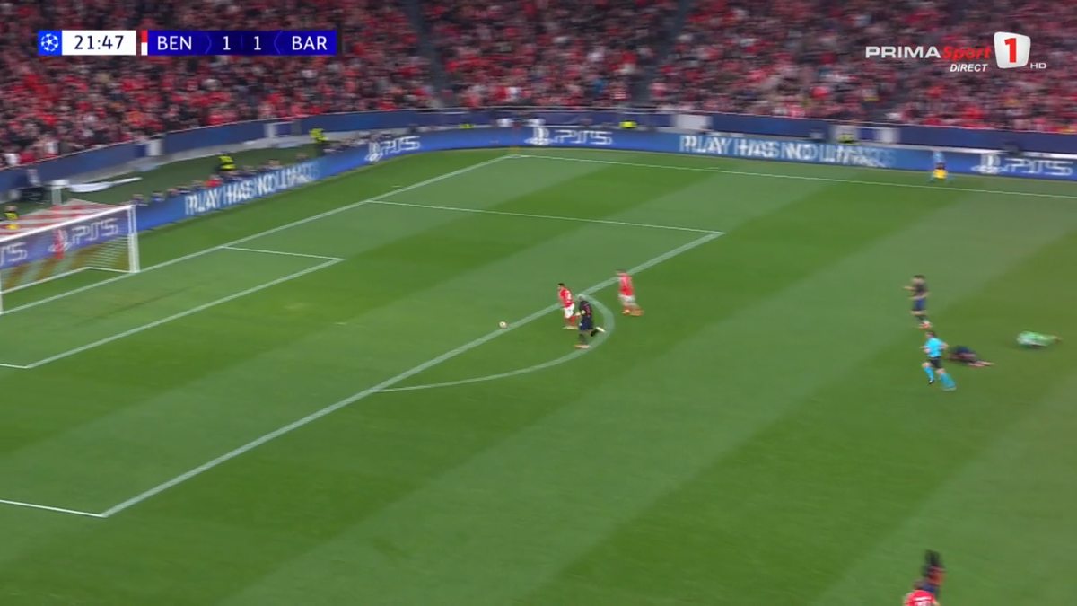 Repriză groaznică pentru fotbalistul Barcelonei » A făcut meciul praf în doar 8 minute