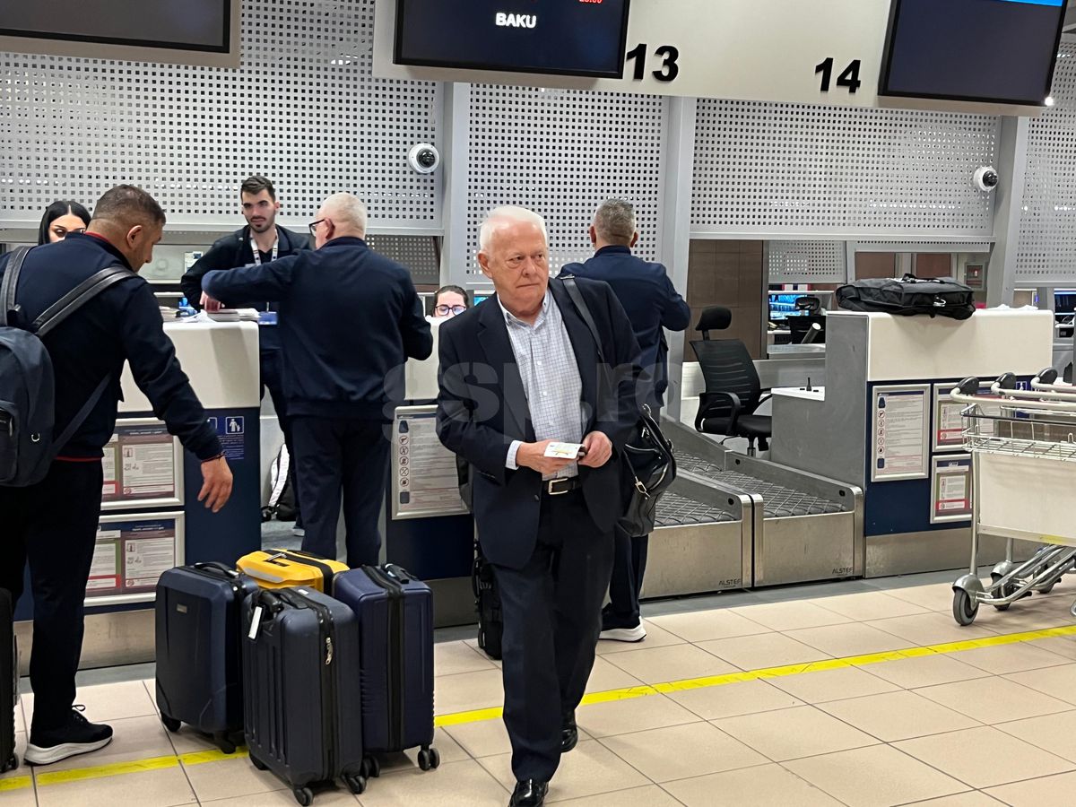 Moment de confuzie la conferința lui Elias Charalambous, provocat de întrebarea jurnaliștilor azeri » A intervenit ofițerul de presă al lui FCSB