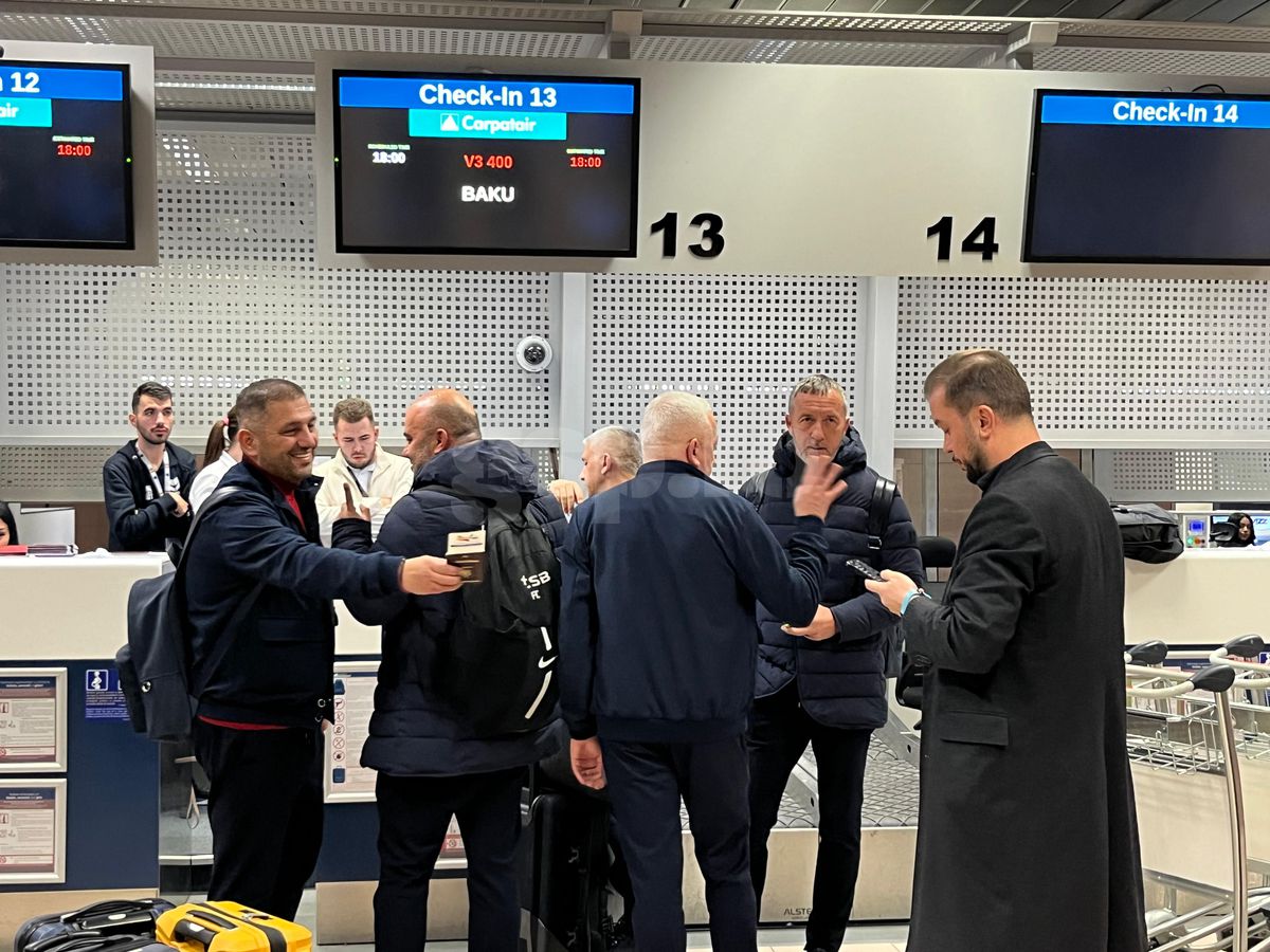 Plecare FCSB pentru meciul cu Qarabag, din Europa League