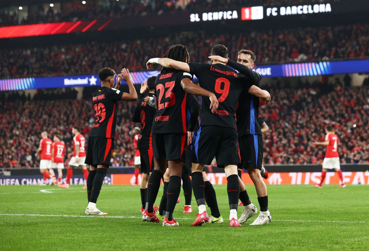Benfica - Barcelona, în etapa 7 din Liga Campionilor