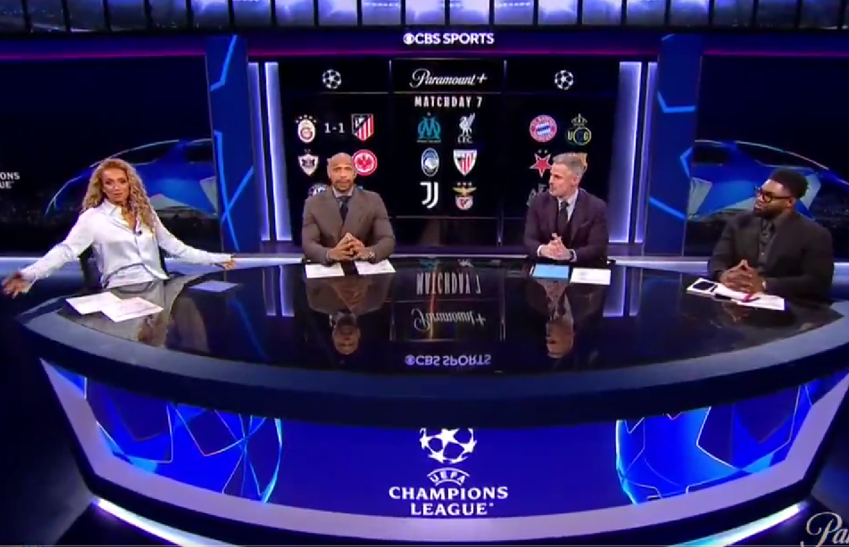 „Ce?!” » Kate Abdo l-a pus la punct pe Carragher după o glumă răutăcioasă: „De ce ai spune asta?”