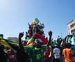Jucătorii naționalei din Senegal au săbătorit pe străzi triumful de la Cupa Africii / foto: AP News
