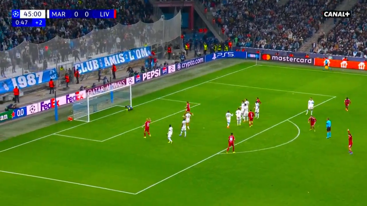 Cum a marcat Dominik Szoboszlai în Marseille - Liverpool