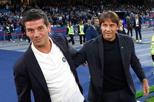 Cristi Chivu și Antonio Conte continuă relația glacială. Foto: Imago Images