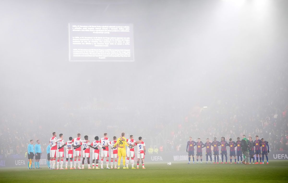 Slavia Praga - Barcelona, Liga Campionilor