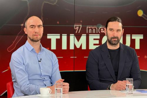 Vali Ghionea (stânga) și Bogdan Voina (dreapta)