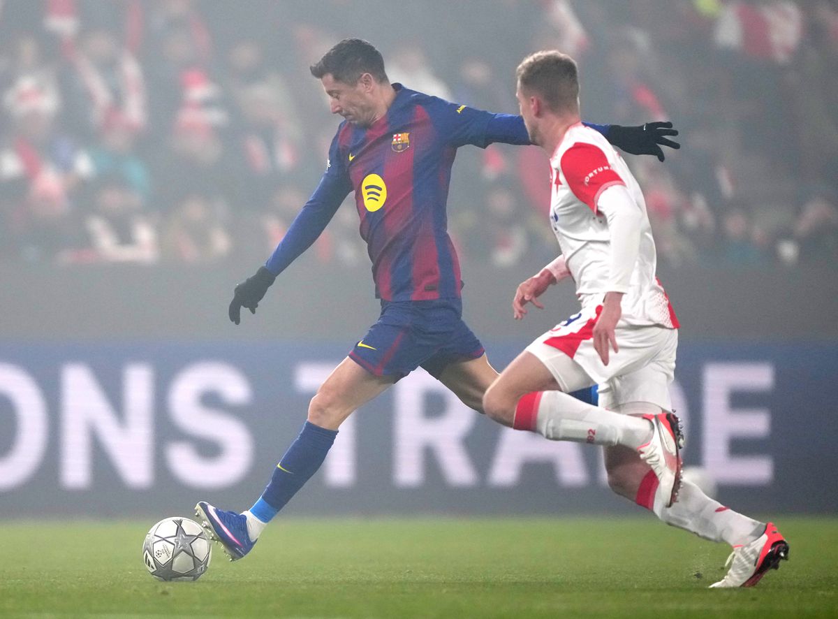 Slavia Praga - Barcelona, Liga Campionilor