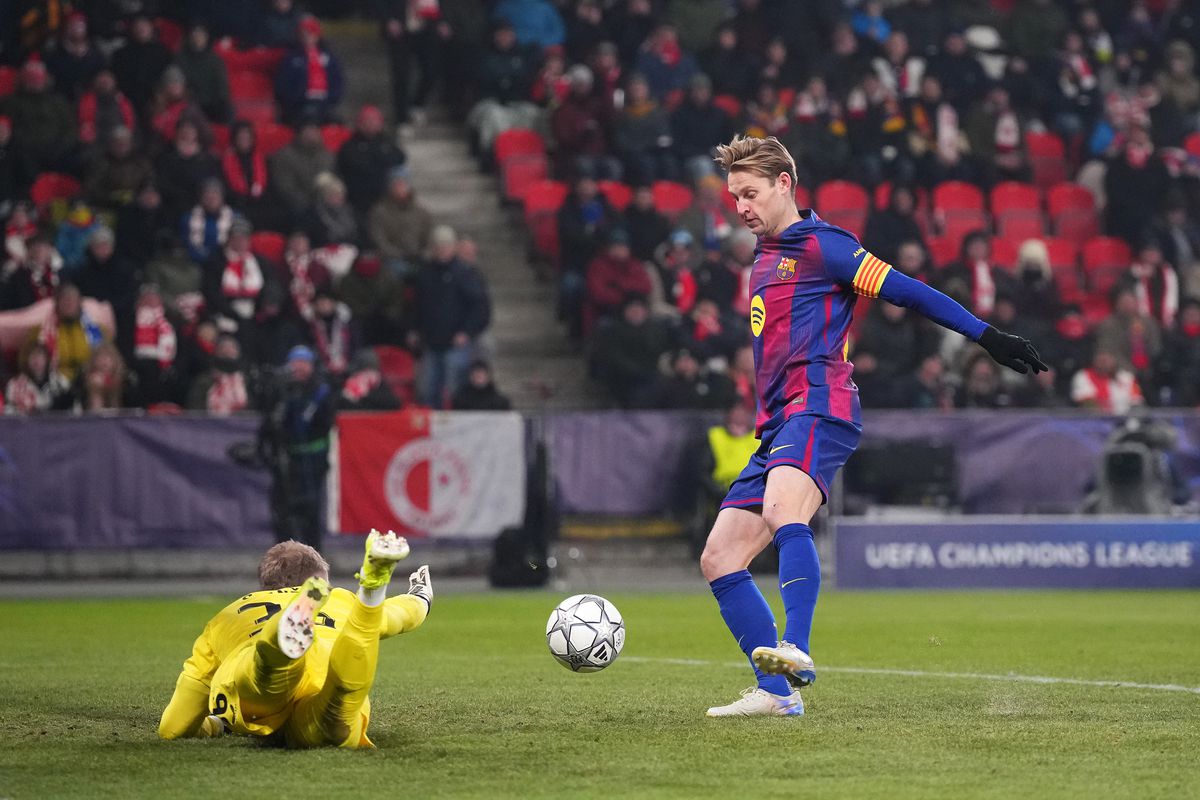 Slavia Praga - Barcelona, Liga Campionilor