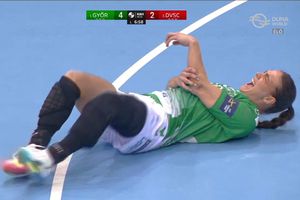 Gyor a pierdut o jucătoare importantă înainte de meciul cu Gloria Bistrița din Liga Campionilor! S-a accidentat și va lipsi două luni